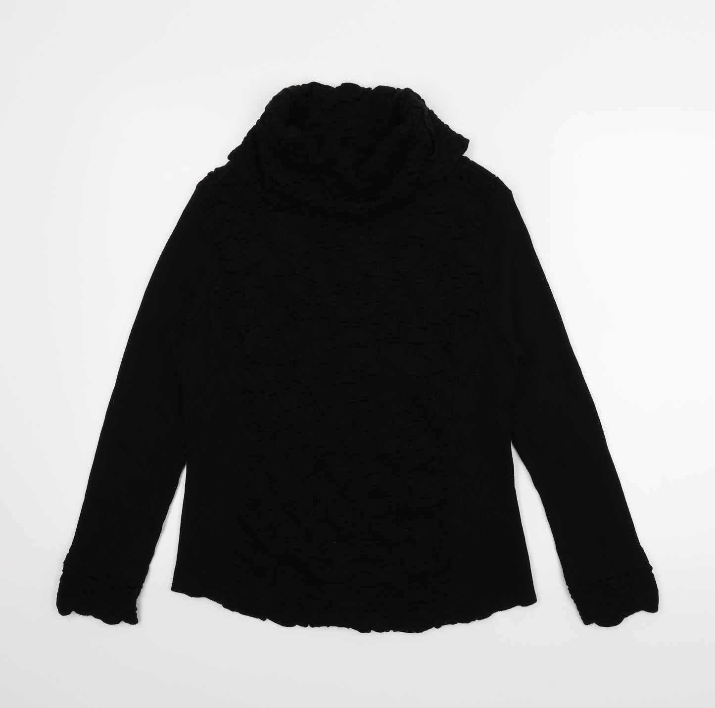 monari Womens Black   Pullover Jumper Size 16