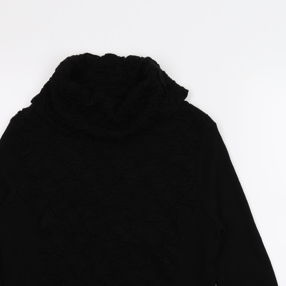 monari Womens Black   Pullover Jumper Size 16
