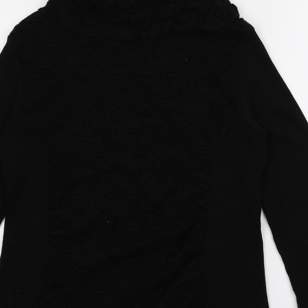 monari Womens Black   Pullover Jumper Size 16