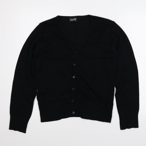 Impulse Womens Black   Cardigan Jumper Size L