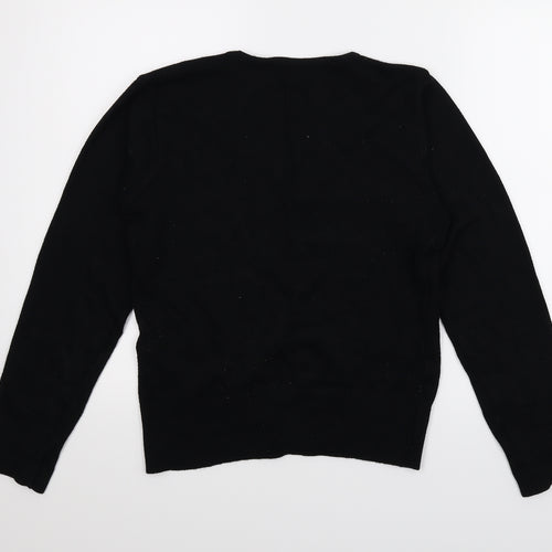 Impulse Womens Black   Cardigan Jumper Size L