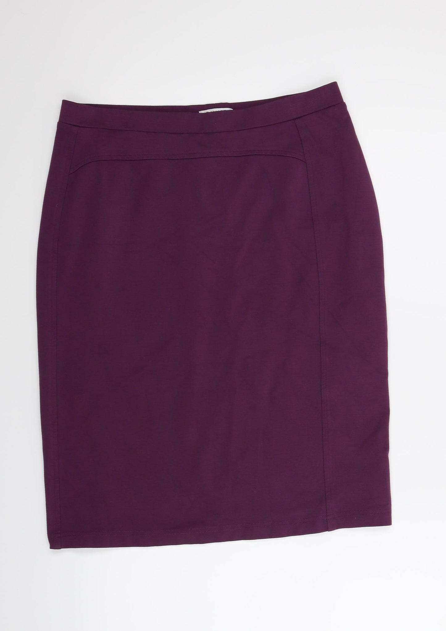 Damart Womens Purple   Bandage Skirt Size 16