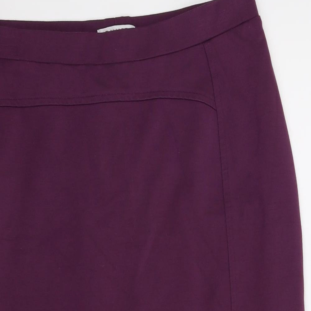 Damart Womens Purple   Bandage Skirt Size 16