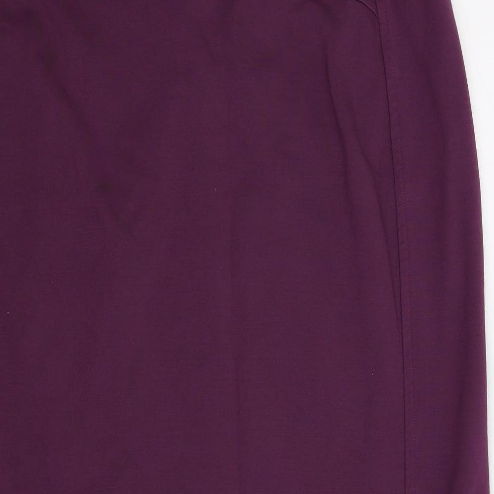 Damart Womens Purple   Bandage Skirt Size 16