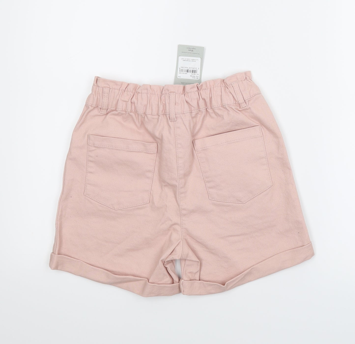 TU  Girls Pink   Paperbag Shorts Size 12 Years