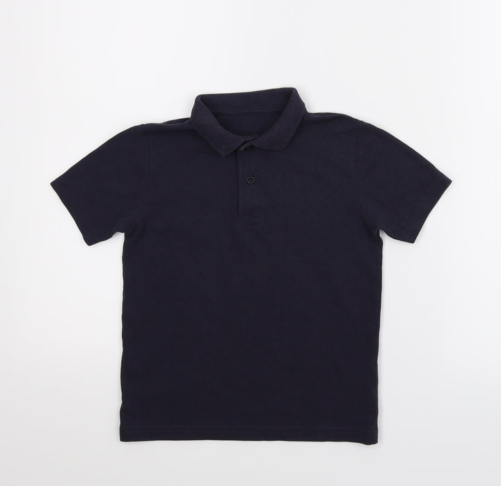 TU Boys Blue Basic Polo Size 5 Years