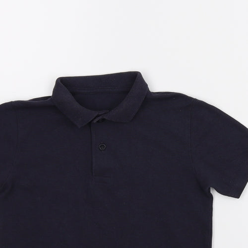 TU  Boys Blue   Basic Polo Size 5 Years