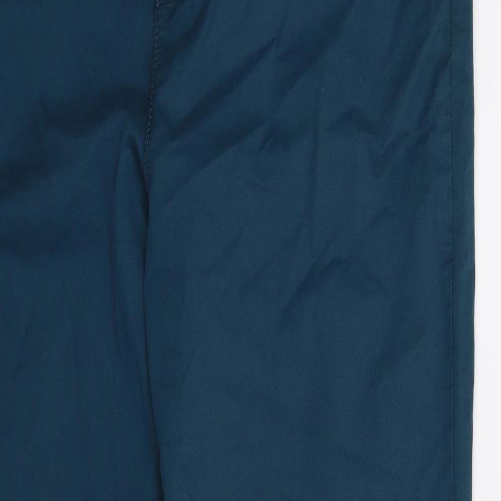 TU  Womens Blue   Chino Trousers Size 14 L30.5 in