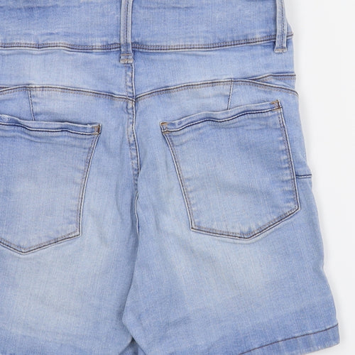 NEXT Womens Blue  Denim Boyfriend Shorts Size 8