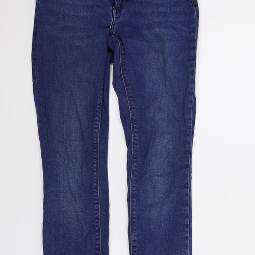 ASOS Womens Blue  Denim Straight Jeans Size 26 in L28 in