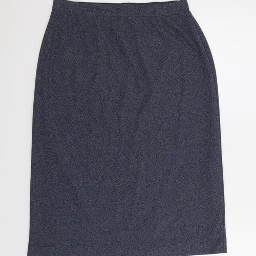 Rabe Womens Blue   Straight & Pencil Skirt Size 12
