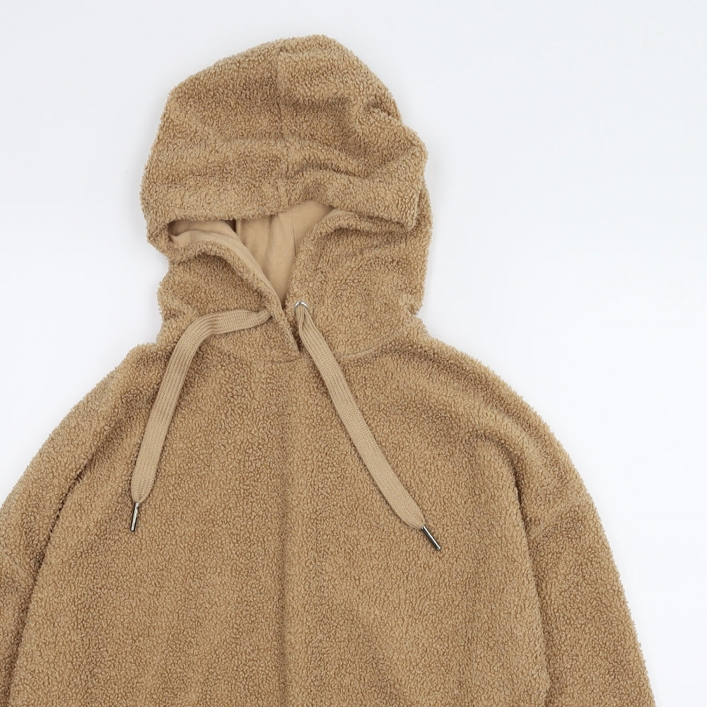 New Look Womens Beige   Pullover Hoodie Size 6