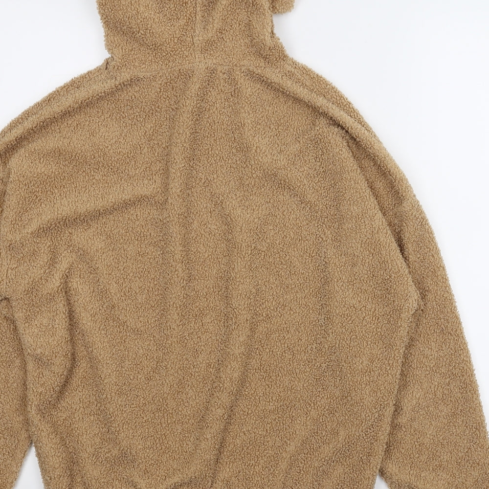 New Look Womens Beige   Pullover Hoodie Size 6