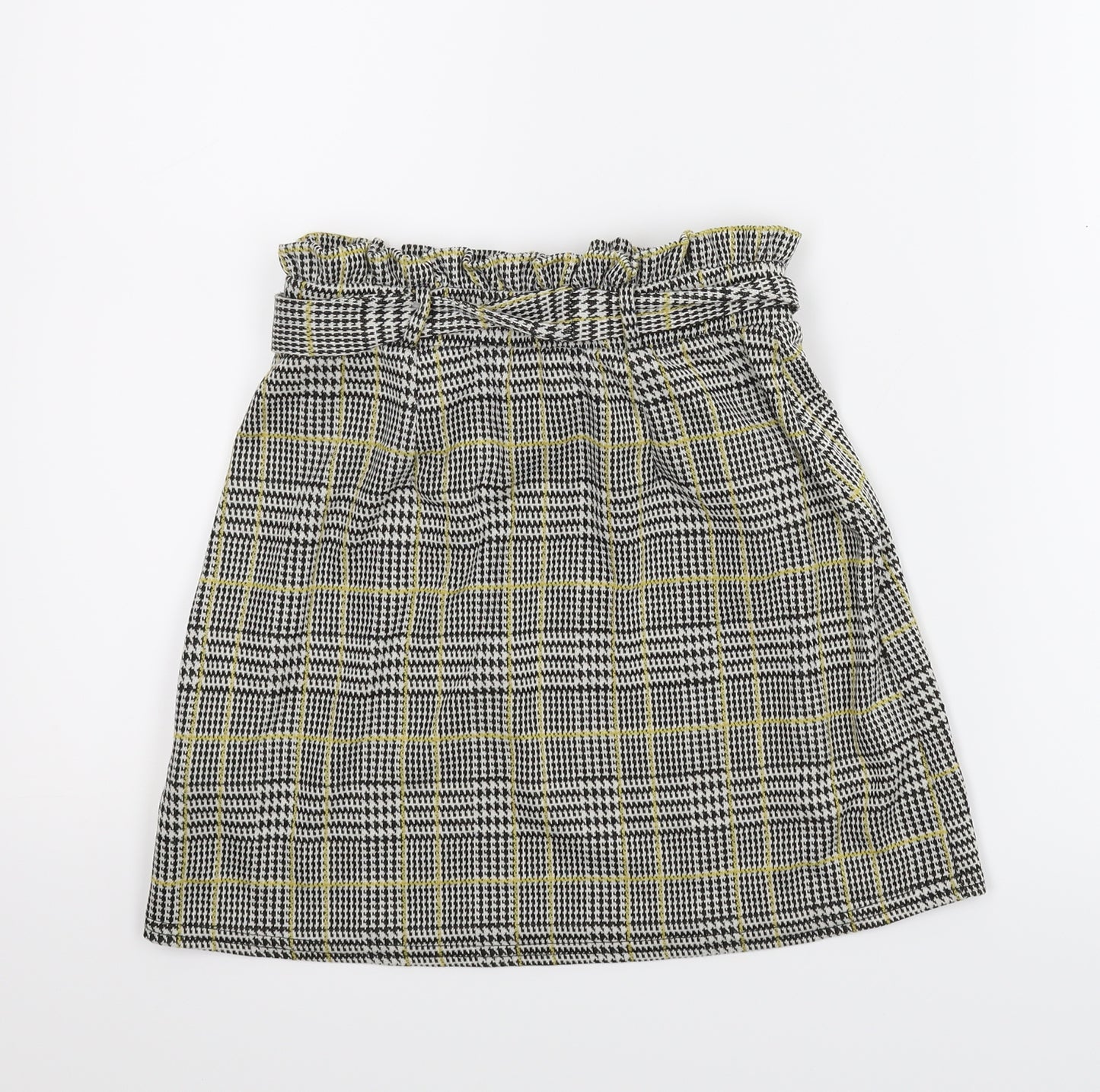 New Look Womens Multicoloured Plaid  A-Line Skirt Size 6