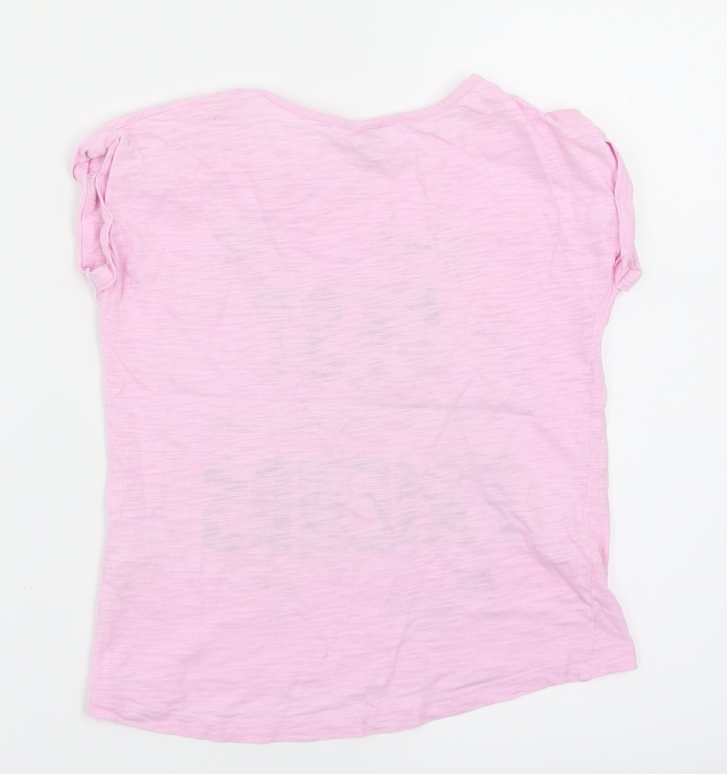 TU Girls Pink   Basic T-Shirt Size 7 Years
