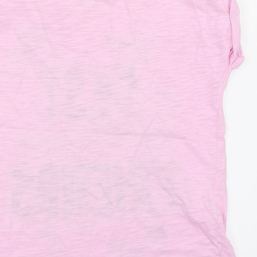 TU Girls Pink   Basic T-Shirt Size 7 Years