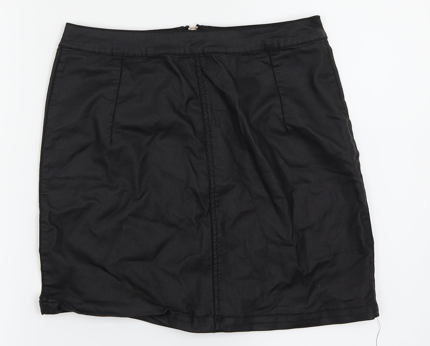 Misguided Womens Black   Mini Skirt Size 12