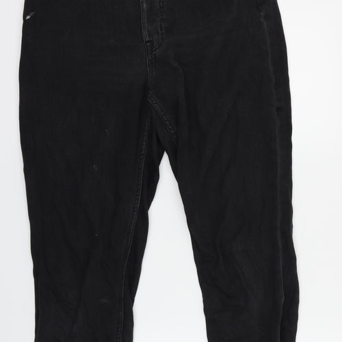 H&M Mens Black   Straight Jeans Size 32 in L24 in