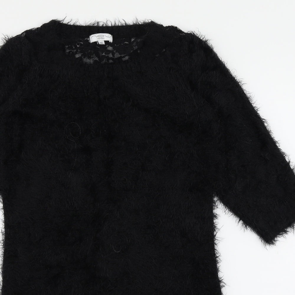 New Look Womens Black   Pullover Jumper Size 12