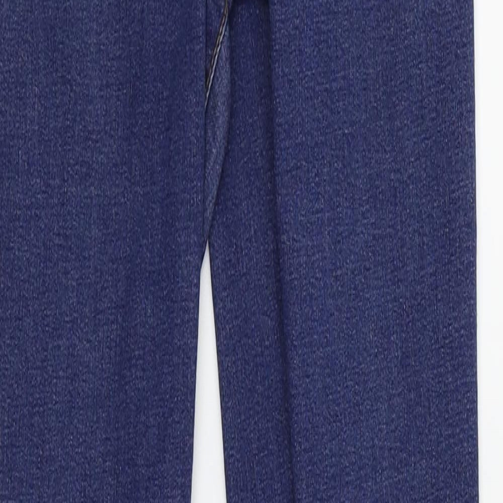 Denim & Co. Womens Blue   Skinny Jeans Size 10 L34 in