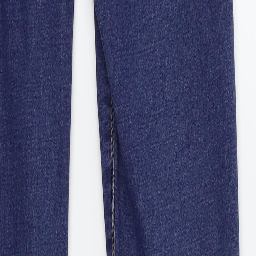 Denim & Co. Womens Blue   Skinny Jeans Size 10 L34 in