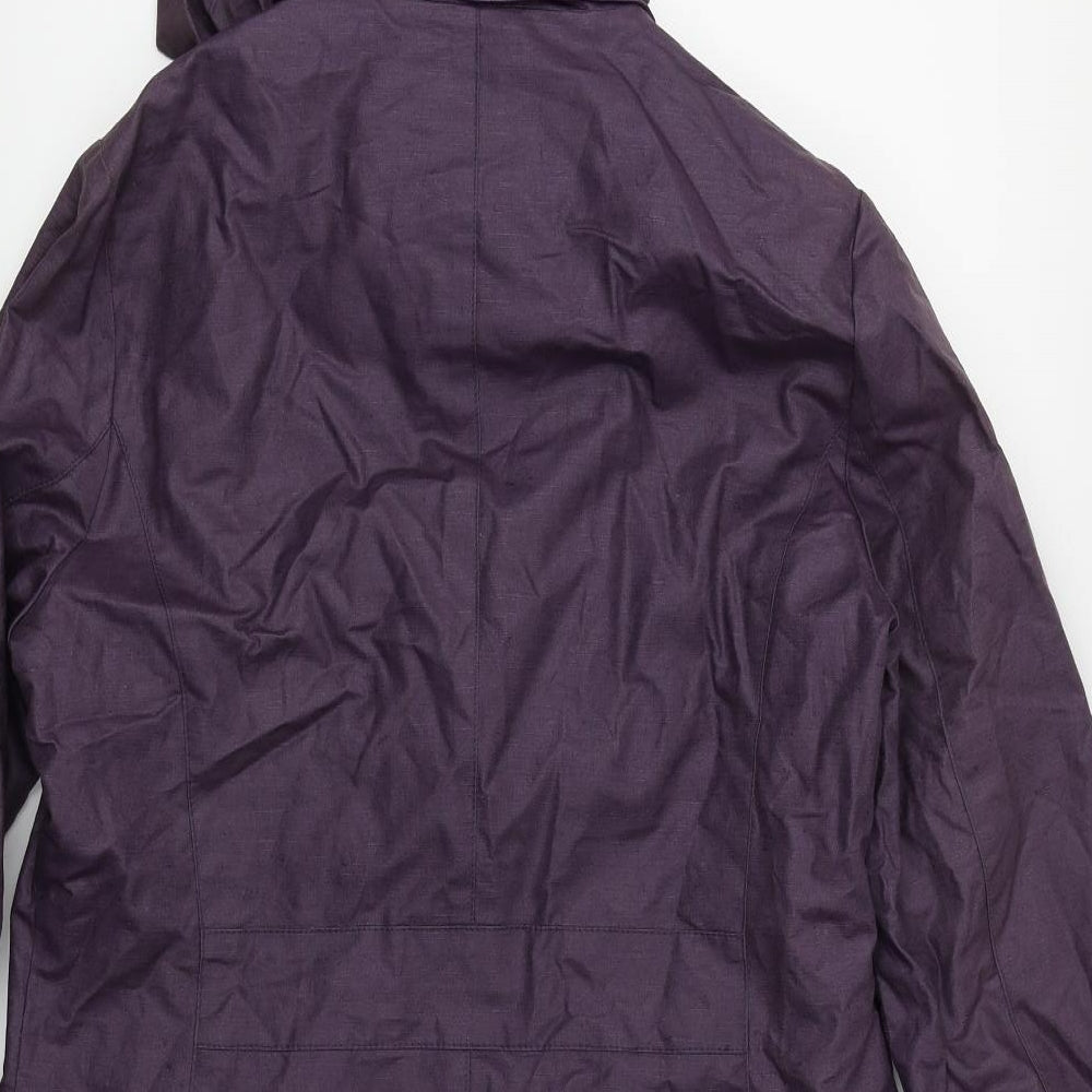 Per Una Womens Purple   Anorak Coat Size 12