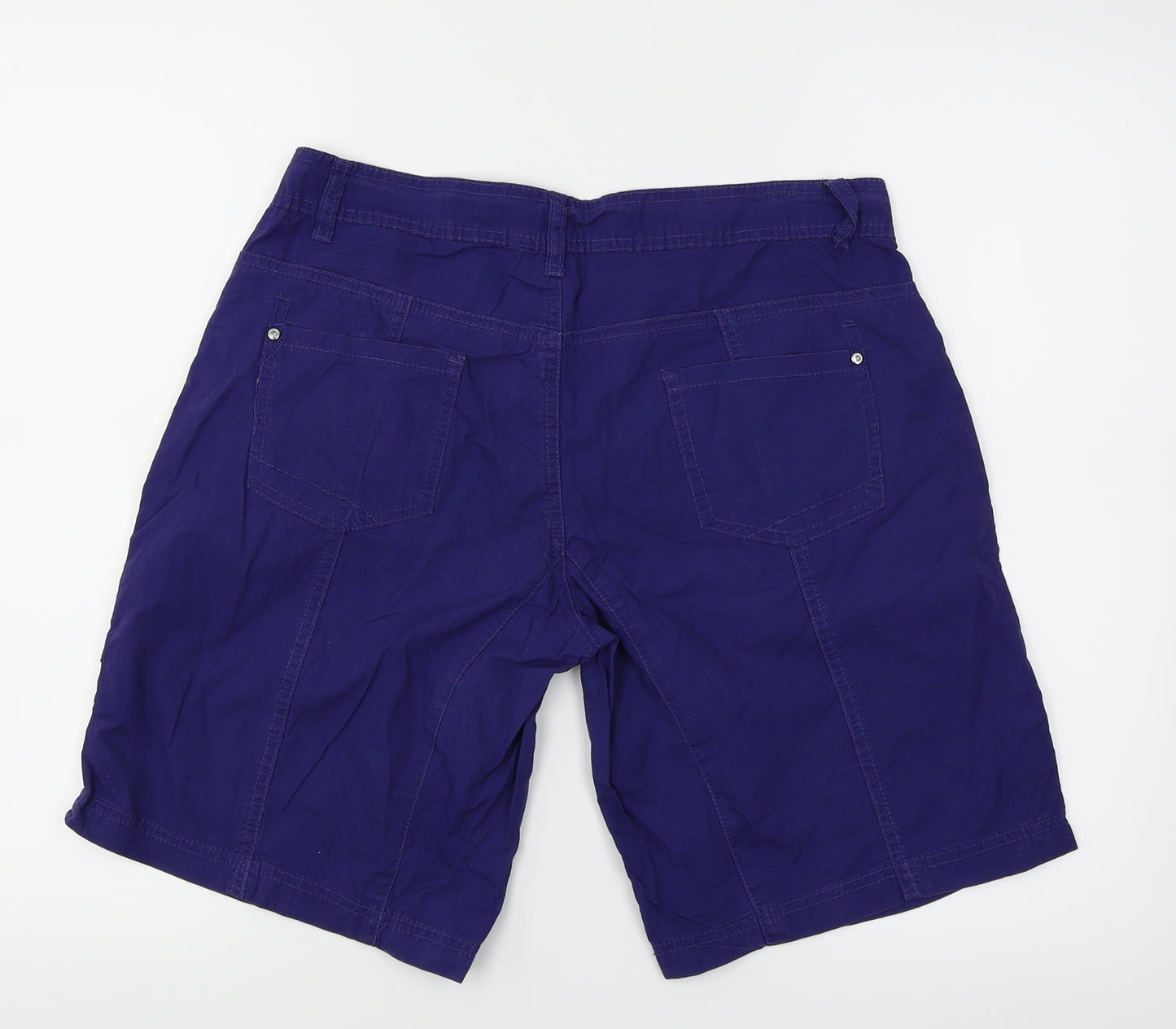 Dunnes Womens Blue   Cargo Shorts Size 8