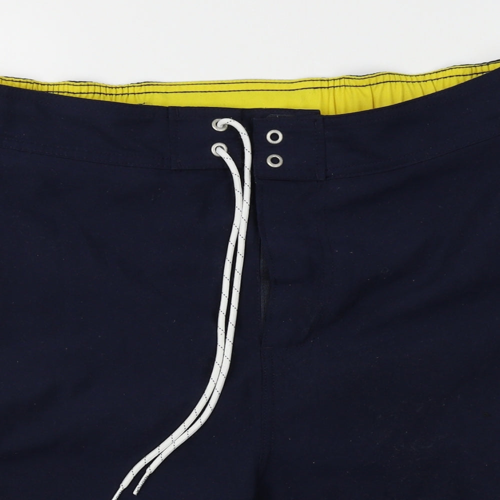 Nautica Mens Blue   Biker Shorts Size L