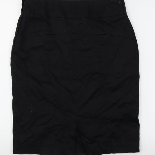 H&M  Womens Black   A-Line Skirt Size 14