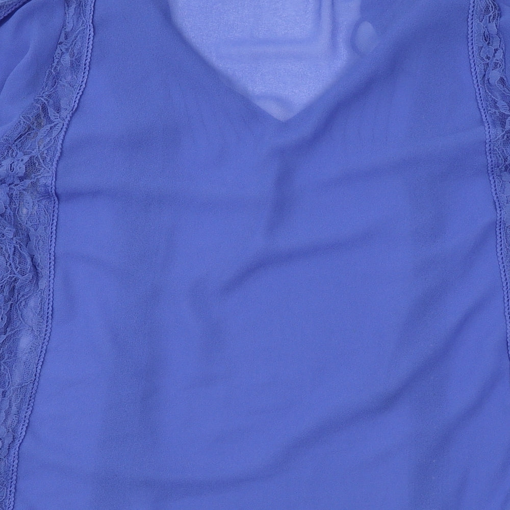 Limited Womens Blue   Tunic Blouse Size 12