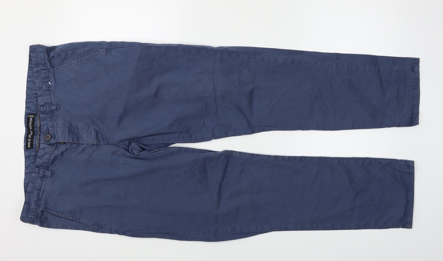 Denim Co Mens Blue   Straight Jeans Size 36 in L30 in