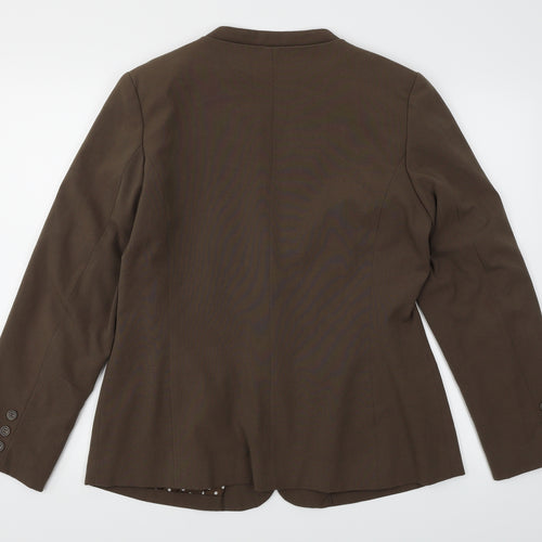 Wardrobe Womens Brown   Jacket Suit Jacket Size 14