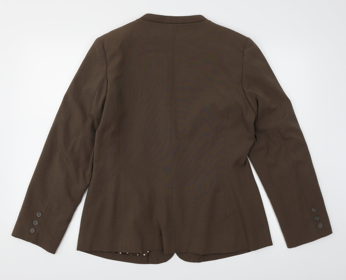 Wardrobe Womens Brown   Jacket Suit Jacket Size 14
