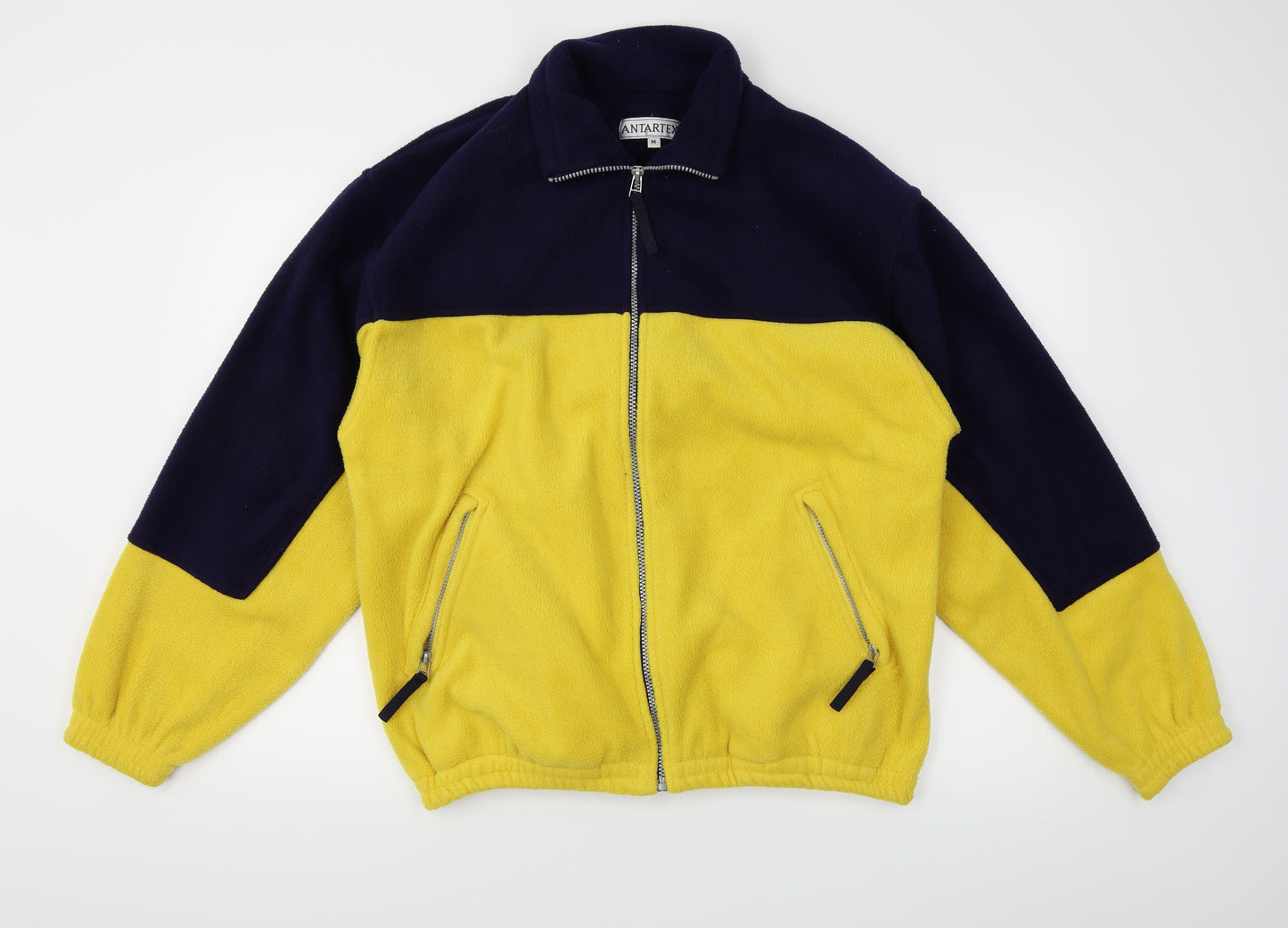 Antartex Mens Yellow  Fleece Jacket  Size M