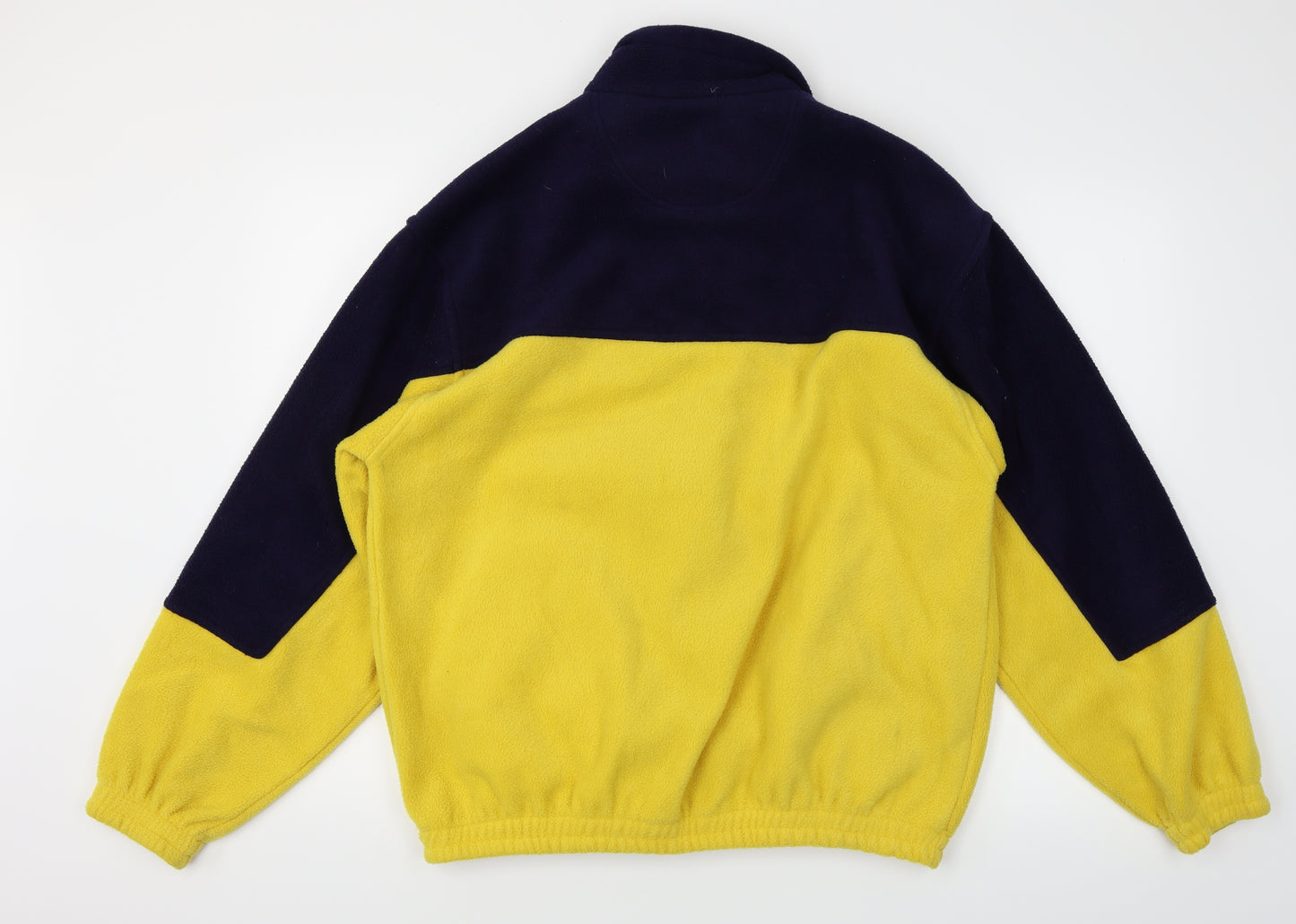 Antartex Mens Yellow  Fleece Jacket  Size M