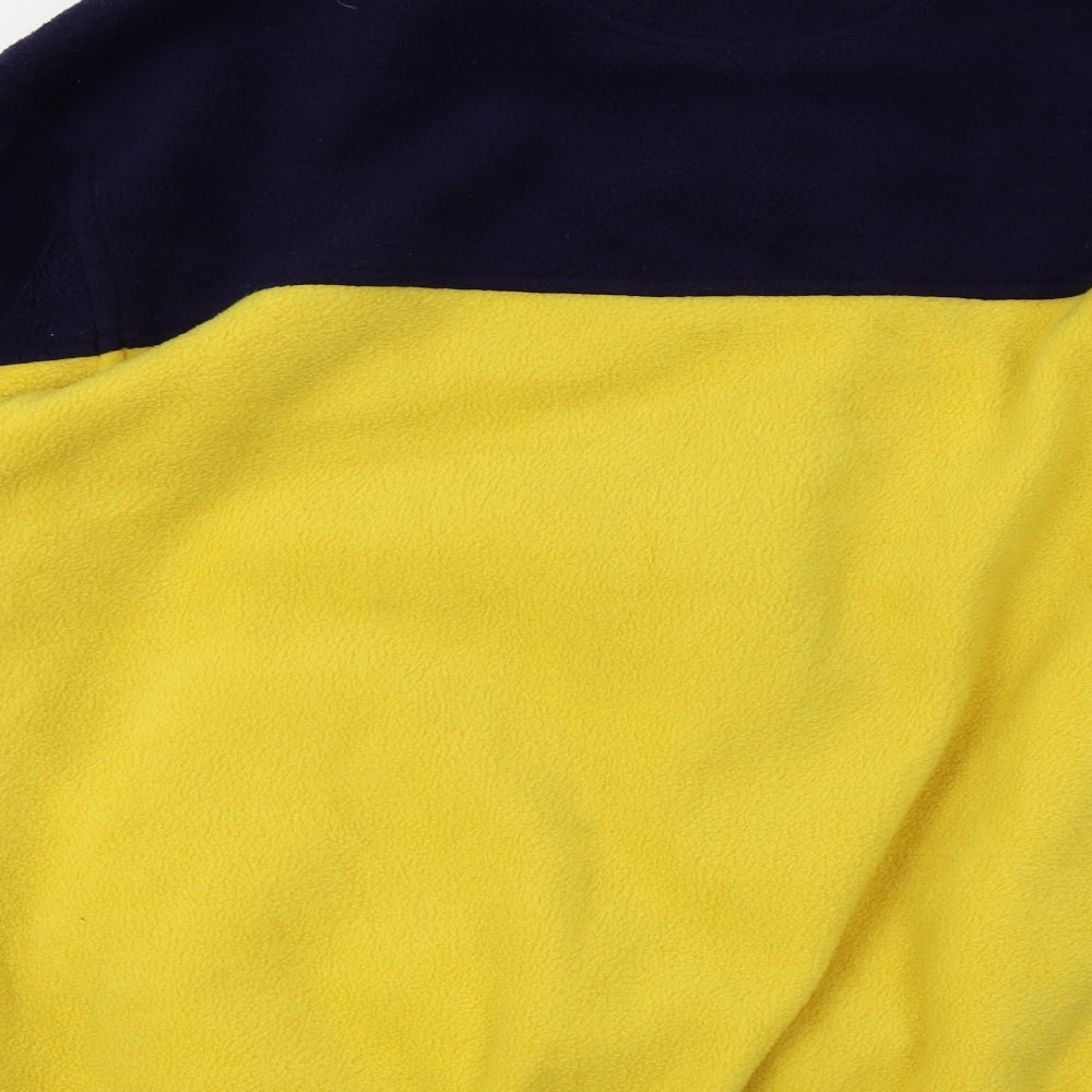 Antartex Mens Yellow  Fleece Jacket  Size M
