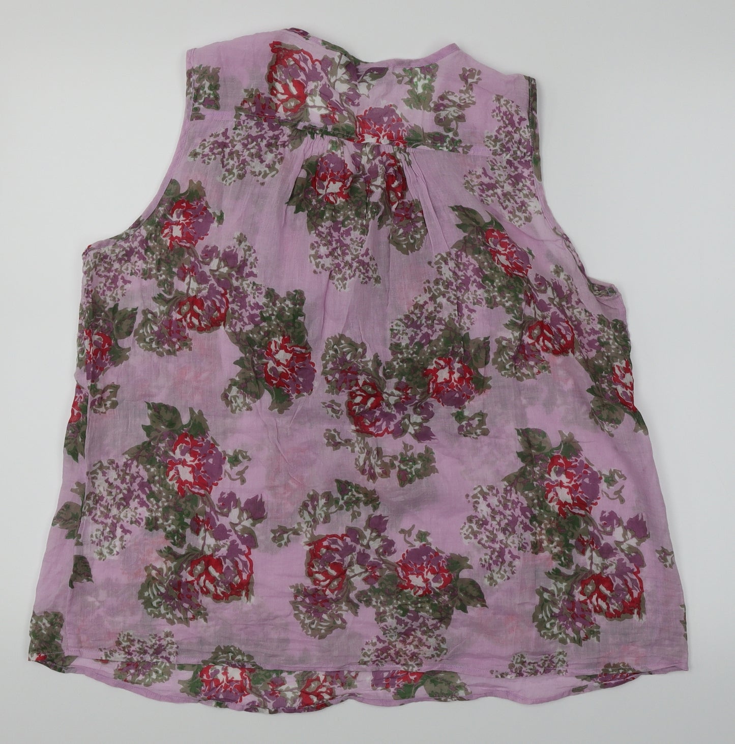 Kushi Womens Purple Floral  Basic Blouse Size 20