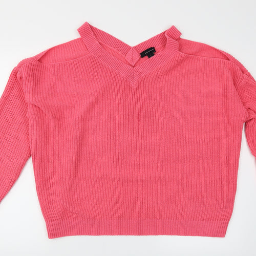 Atmosphere Womens Pink   Pullover Jumper Size L