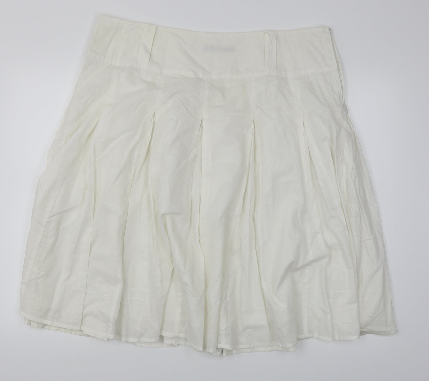 Atmoshere Womens White   Pleated Skirt Size 18