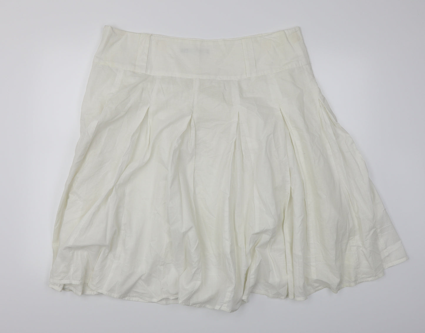 Atmoshere Womens White   Pleated Skirt Size 18