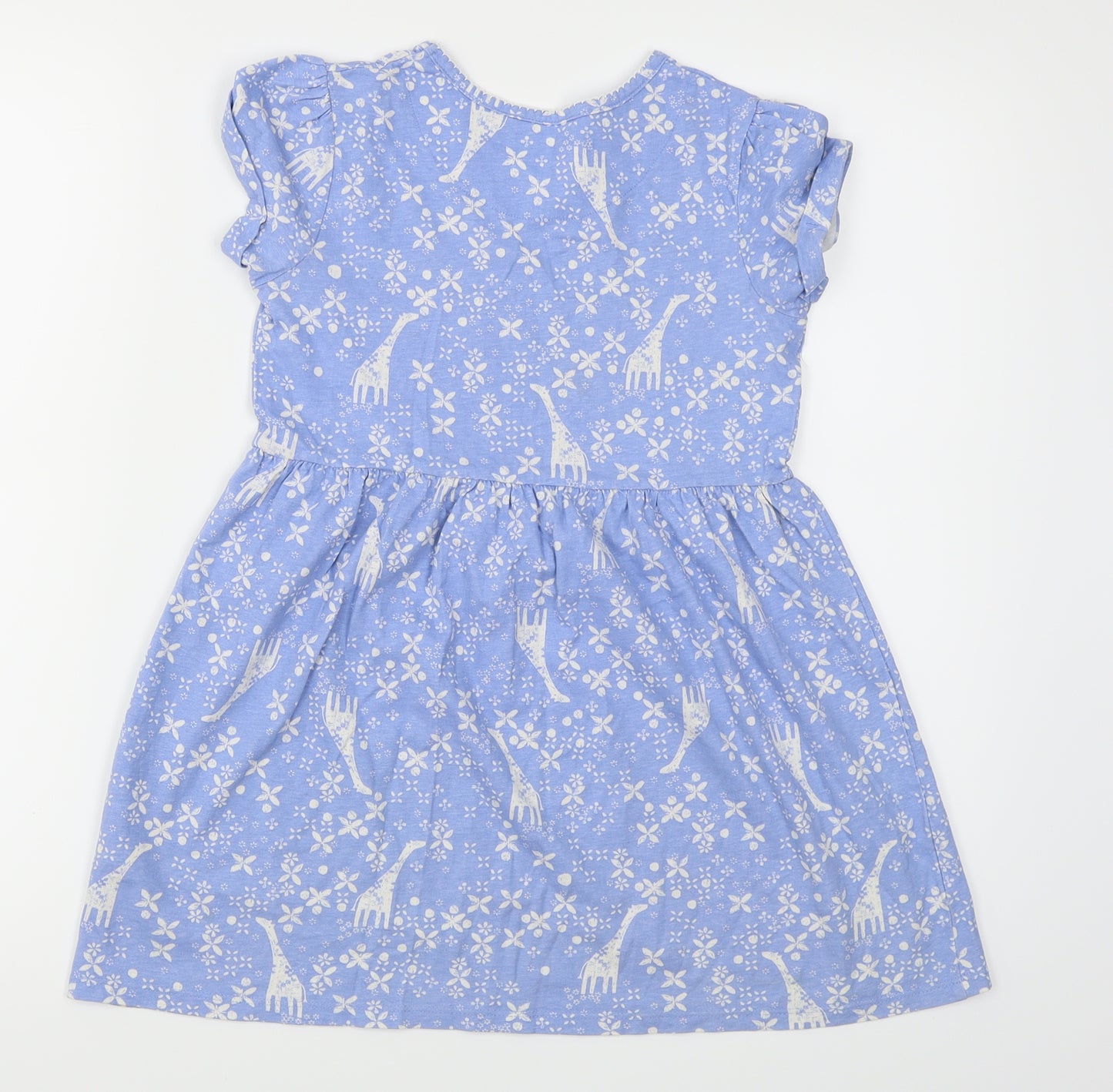 George  Girls Blue   Skater Dress  Size 8-9 Years