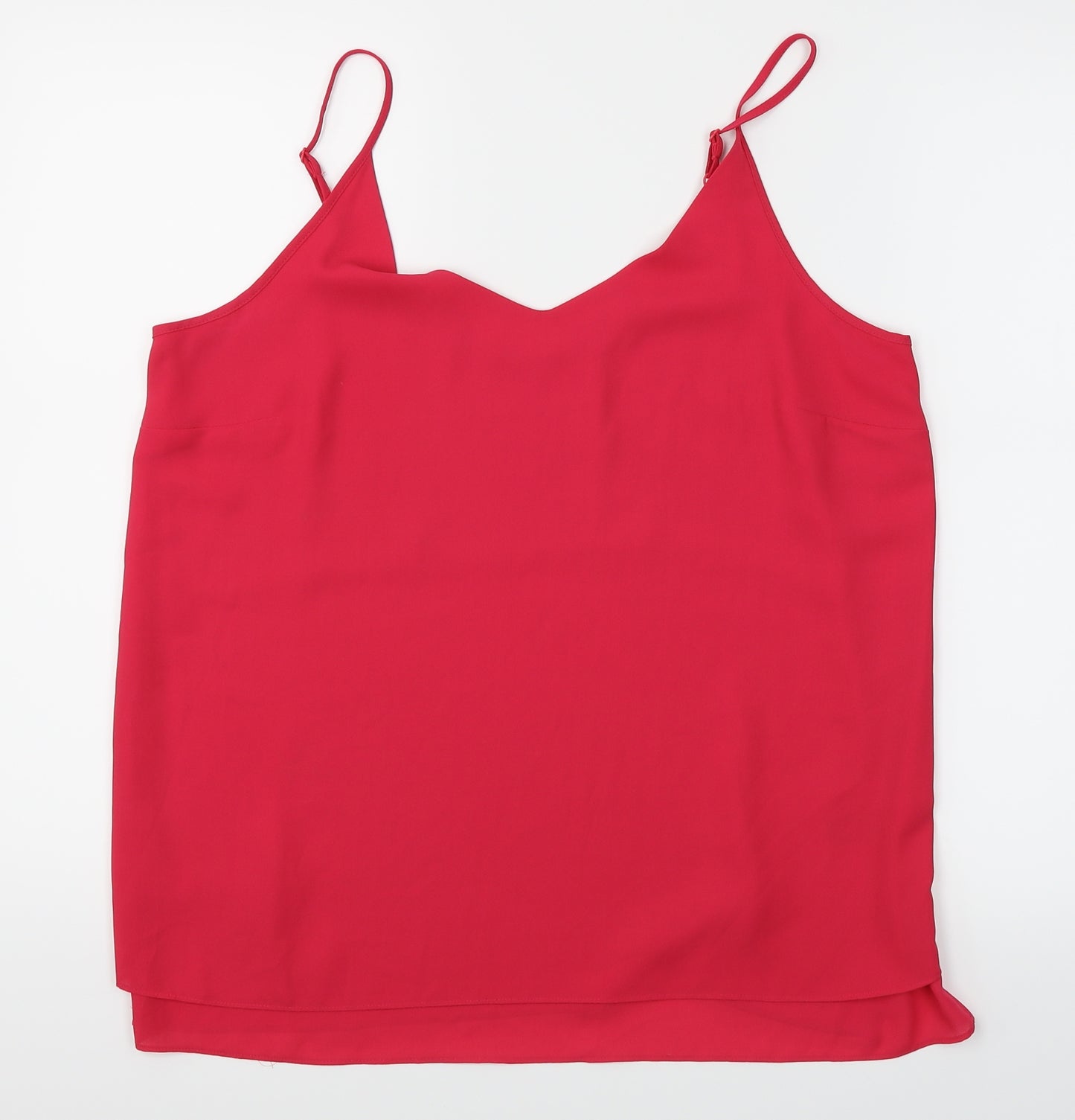 George Womens Pink   Camisole Blouse Size 14