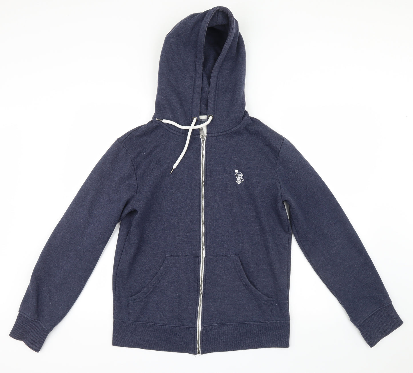 Nanny State Mens Blue   Full Zip Hoodie Size M