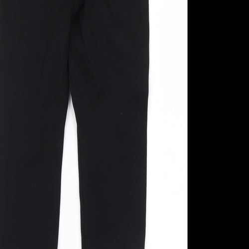 Papaya Womens Black   Trousers  Size 10 L25 in