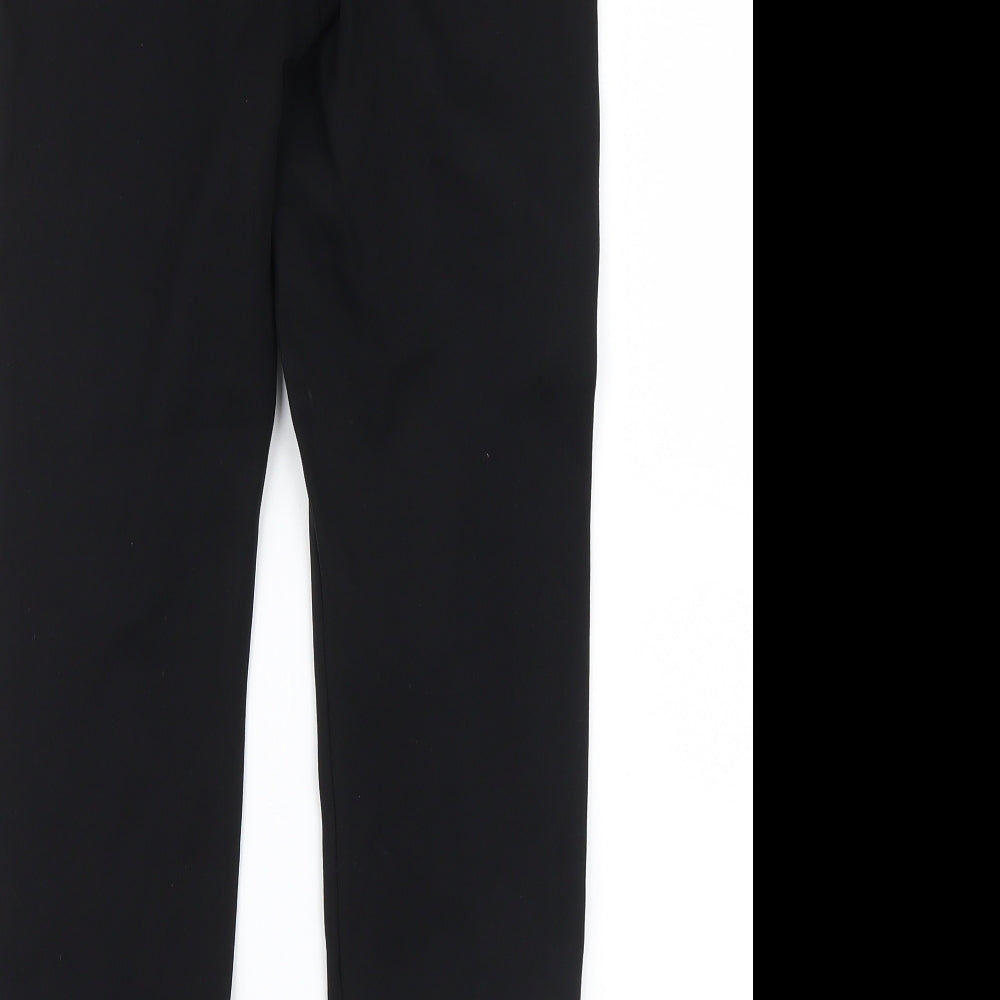 Papaya Womens Black   Trousers  Size 10 L25 in
