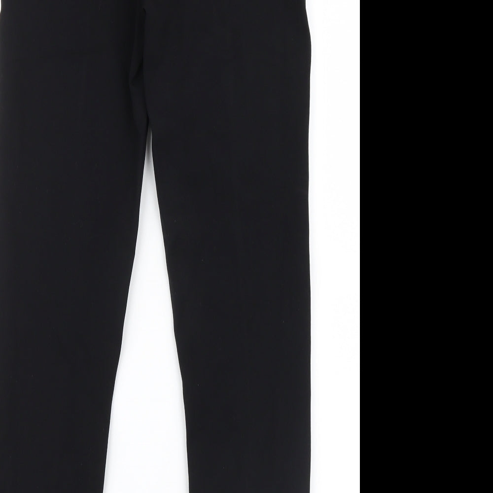 Papaya Womens Black   Trousers  Size 10 L26 in