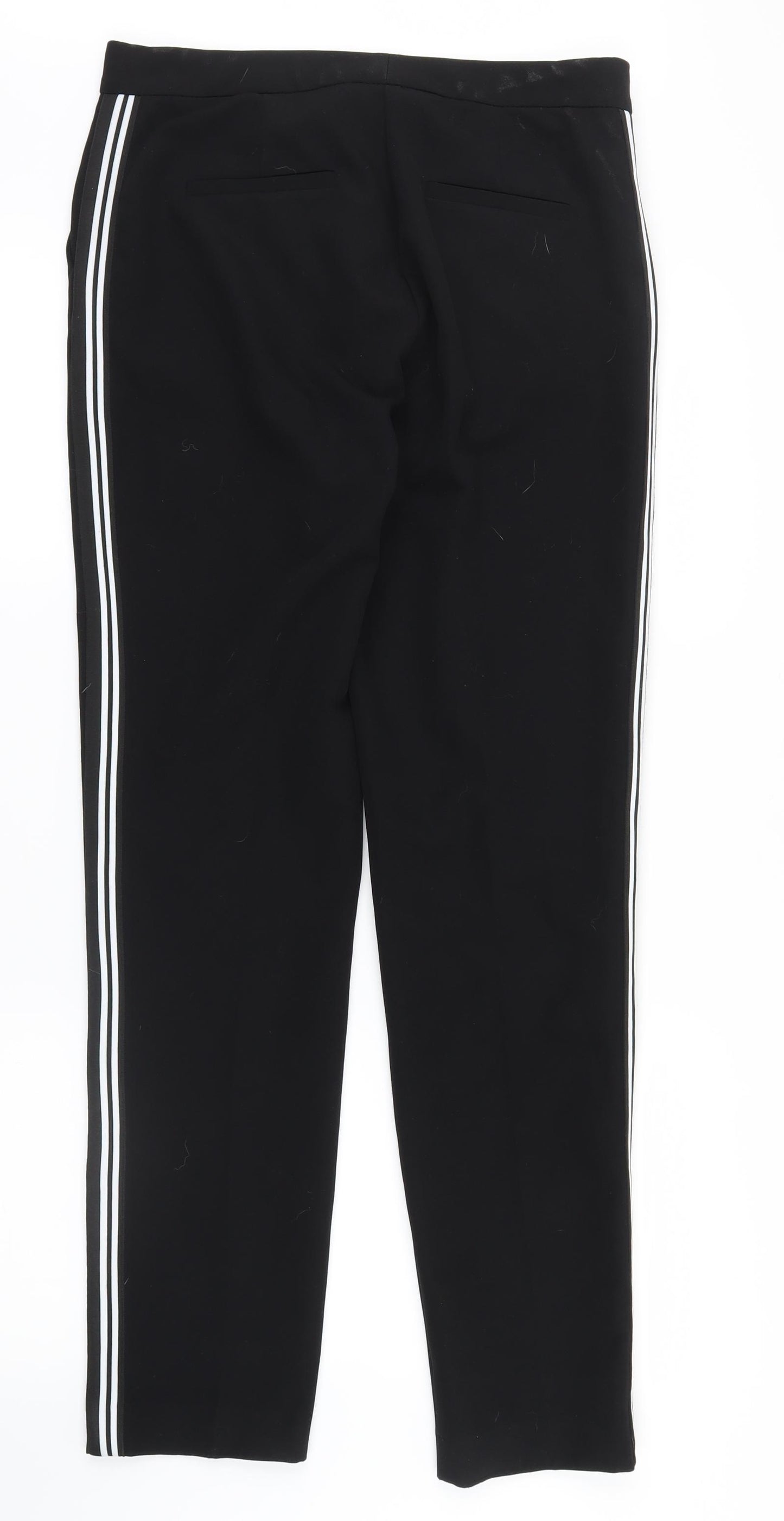 Marks and Spencer Womens Black   Trousers  Size 10 L29.5 in
