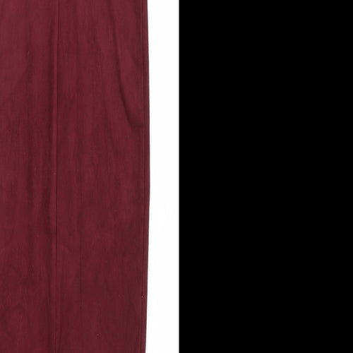 Primark Womens Red  Velvet Bodycon  Size 4