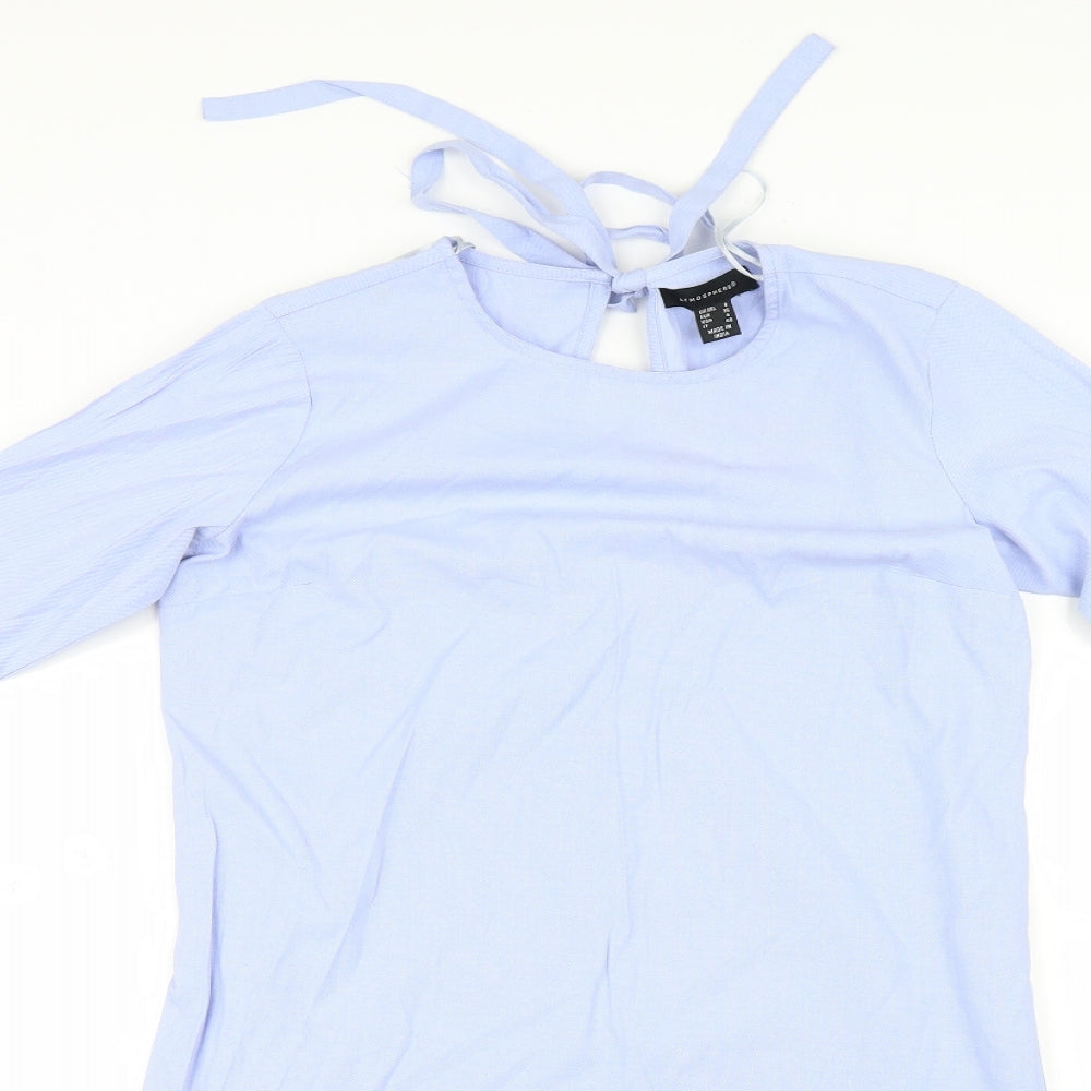 Atmosphere Womens Blue   Shirt Dress  Size 8