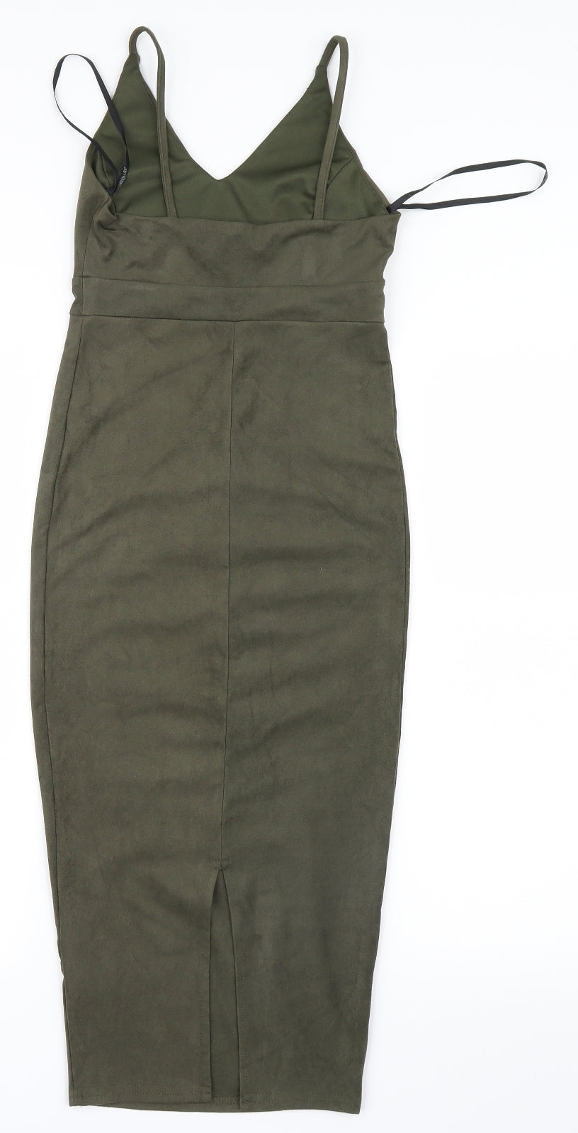 Atmosphere Womens Green  Velvet Bodycon  Size 4